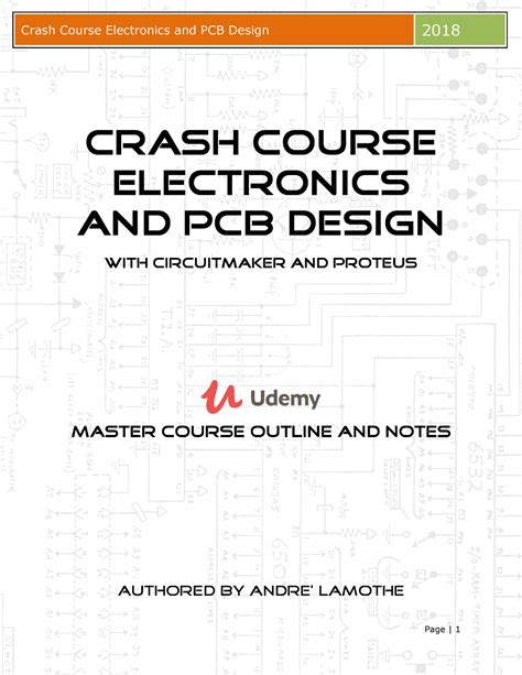 crash course electronics and pcb design download|CrashCourseElectronicsMasterOutline 01 PDF .